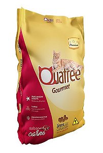 QUATREE GOURMET GATOS ADULTO CARNE 10KG