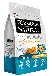 Fórmula Natural Dog Biscuits Abóbora, Coco E Quinoa Pequeno Porte 250g