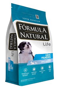 Fórmula Natural Filhotes Portes Mini e Pequeno 2,5Kg