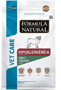 Fórmula Natural Vet Care Hipoalergênica Para Cães Mini Pequeno Porte 2kg