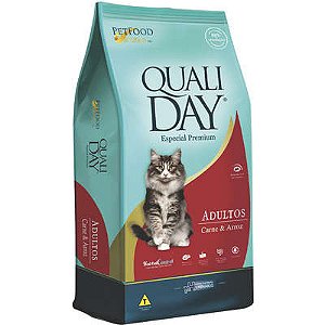 Qualiday Especial Premium Cat Adulto Carne e Arroz 3KG