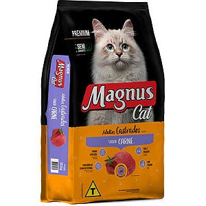 Magnus Cat Premium Gatos Castrados Sabor CARNE 10,1 kg