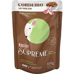 Sachê Quatree Cães Adulto - Cordeiro ao Molho 100g