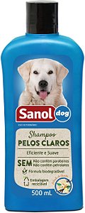 Sanol Pelos Claros Shampoo 500ml