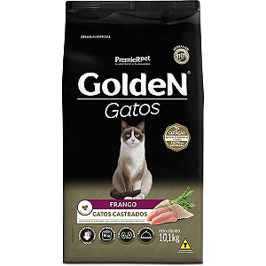 Golden Gatos Castrados Frango 10kg