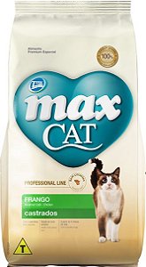 Max Cat Castrados Frango 10kg