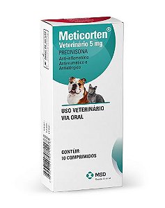 Meticorten 5mg - 10 comprimidos
