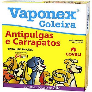 Coleira Antipulgas e Carrapatos Vaponex