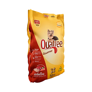 Quatree Gourmet Adulto Pequeno Porte 3kg