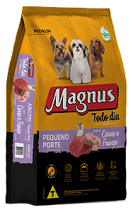 Magnus Todo Dia Sabor Carne E Frango Para Pequeno Porte 15kg