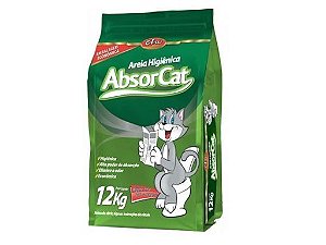 AREIA HIGIÊNICA ABSORCAT 12KG