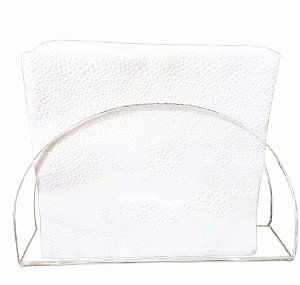 Porta Guardanapo 1/2 Lua em Acrílico Cristal sem Personalização