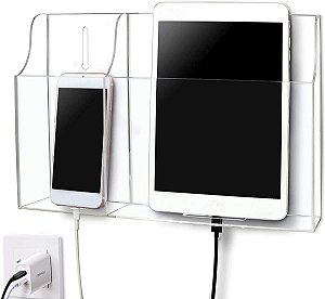 Suporte Para Celular e Tablet em Acrílico Para Carregamento