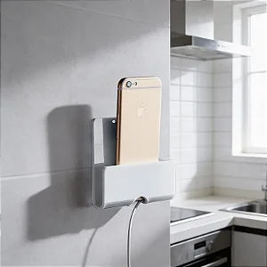 Suporte De Carregamento Para Celular Em Acrílico Branco