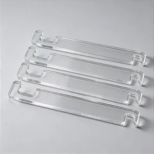 SUPORTE NARIZ PARA EXPOSITOR DE ÓCULOS EM ACRÍLICO 5 MM COM ENCAIXE PARA 6 MM