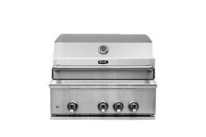 Churrasqueira à Gás Evol Prime Modena 28" 3 Queimadores e 1 Infrared Back Burner Inox