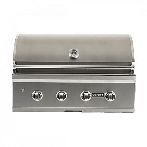 churrasqueira à gás COYOTE SÉRIE C 36", 4  queimadores inox 90cm GLP 110V - C2C36LP