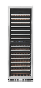Adega de Vinhos Evol Smart 160 Garrafas Dual Zone de Embutir 220V