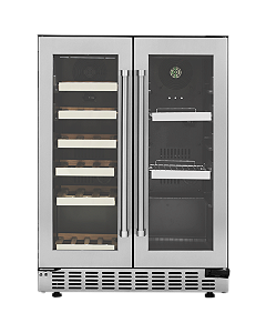 Adega e Cervejeira Evol Smart 58 Litros Dual Zone de Embutir 220V
