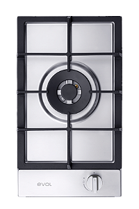 Cooktop Dominó Evol a Gás 1 Queimador Tripla Chama Bivolt Siena
