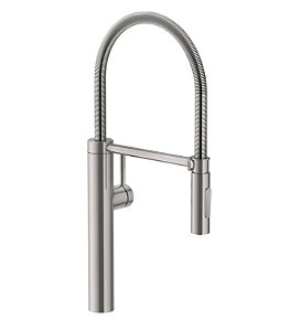 Misturador De Mesa Monocomando Franke Pescara XL Bica Alta Giratória Fosco e Alto Brilho
