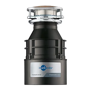 Triturador De Alimentos Standard 460 InSinkErator 127v ou 220v - 0,55 HP, Silencioso e Compacto