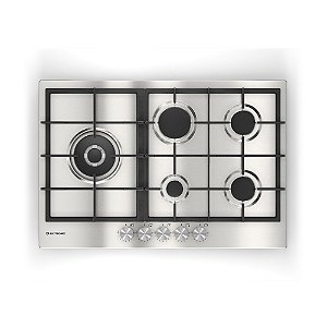 Cooktop Elettromec Luce à Gás 5 Bocas Inox 75cm Bivolt