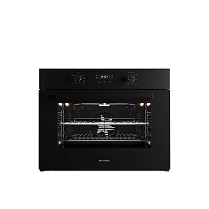 Forno Elettromec Vetro Elétrico Multifunções 78 Litros Vidro Preto 75cm 220V