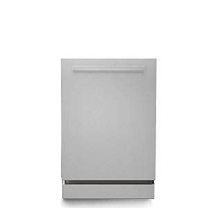 Frente Lava-louças Elettromec 10 Serviços com Puxador Inox
