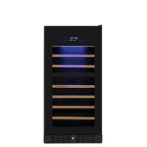 Adega Elettromec Vetro 87 Garrafas Dual-Zone Built-In 220V