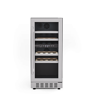 Adega Elettromec 26 Garrafas Dual Zone Built-in Connect 220v
