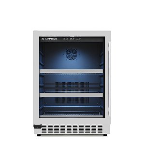 Frigobar Elettromec de Embutir 135 Litros Connect Inox Abertura para Esquerda