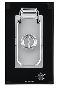 Cooktop Fryer Dominó Tecno Fritadeira Elétrica 30cm 220V