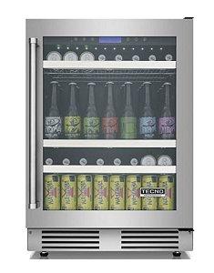 Cervejeira Tecno Professional Gourmet 136 Litros de Embutir Inox 220V - Abertura para Direita