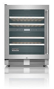 Adega de Vinhos Tecno Professional Gourmet 136 Litros Dual Zone de Embutir 220V - Abertura p/ Esquerda