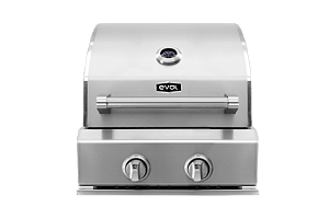 Churrasqueira à Gás Evol Capri 2 Queimadores Inox 55cm