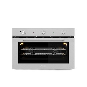 Forno a Gás Elettromec Luce Grill Elétrico Inox 90cm 220V