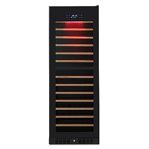 Adega Elettromec Vetro 181 Garrafas, Dual Zone, 220V