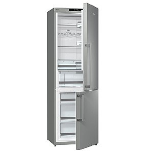 Refrigerador Gorenje Ion Generation 2 Portas Inverse 326 Litros Inox 220V NRK61CAXL4