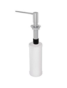 Dosador de Sabão Embutir e Sobrepor Franke Cromado Alto Brilho 250ml