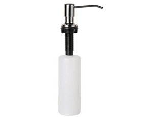 Dosador detergente sabão líquido inox cromado bancada DS01AB