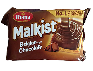 BISCOITO MALKIST SABOR CHOCOLATE BELGA - 90g