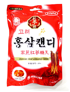 BALA KOREANA SABOR GINSENG VERMELHO - 80g