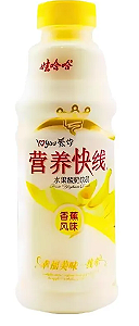 BEBIDA NO SABOR LEITE COM BANANA - 500ml