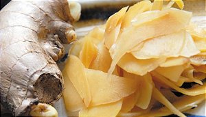 CONSERVA DE GENGIBRE FATIADO GARI - 1 ) KARUI