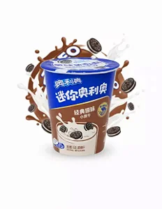 MINI BISCOITO OREO SABOR CHOCOLATE - 55g