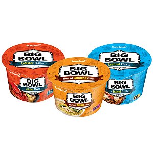 LAMEN COREANO COPO BIG BOWL SABOR SEAFOOD, LAGOSTA E FRANGO SAMYANG - 95g