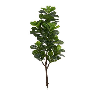 Árvore Artificial Ficus Lyrata Real Toque x96 Verde 1,7m