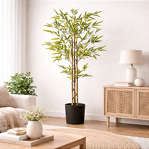 Bambu Real Toque C/Pote X467 (Verde) 1,06m