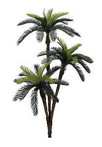 Palmeira Cycas Verde 1,77m Árvore Artificial